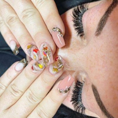 Nails and Lashes combo