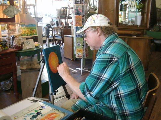 Gallery artist, Greg Ashby