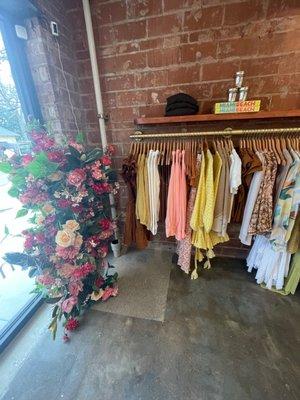 Cute clothing display