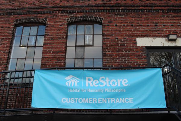 Allegheny ReStore main customer entrance.