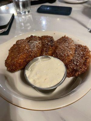 Fried green tomatoes