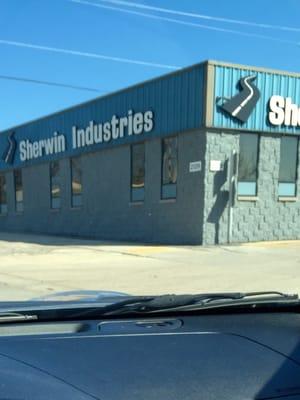 Sherwin Industries off Morgan Ave.