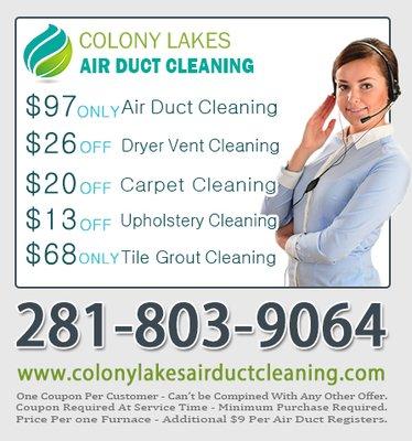 Colony Lakes Air Duct Cleaning