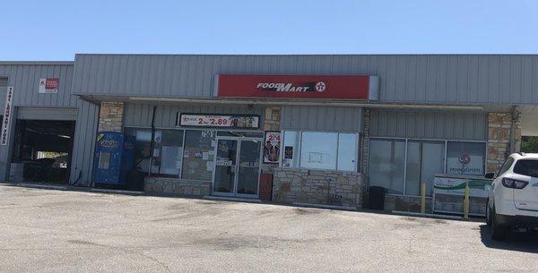 Food Mart at Texaco gas station