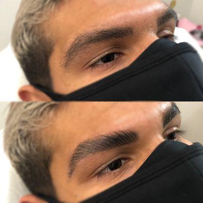 Before & After Brow Lamination