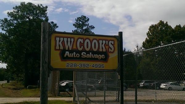 K W Cook's Auto Salvage