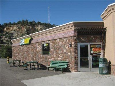 Great little Subway at East Zion!  Great gift shop in the Shell station too.