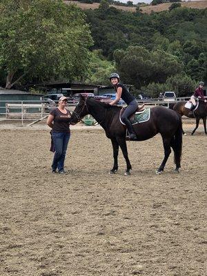 From your first lesson to owning your first horse, we are always having fun!