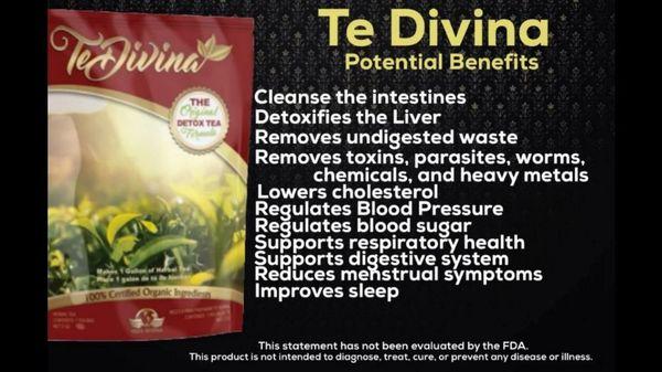 Our detox tea come try it out or pick it up for just 20$ week supply