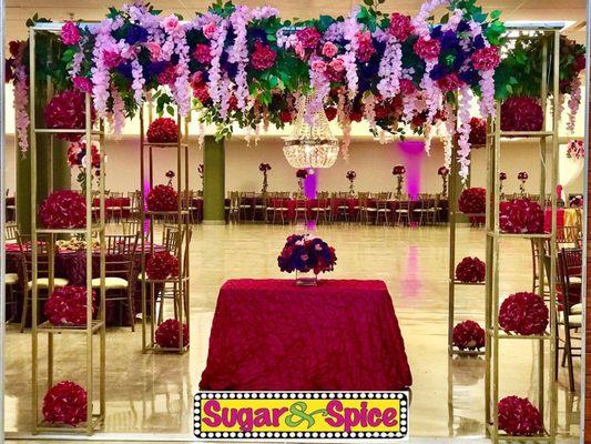 Quinceañera decor