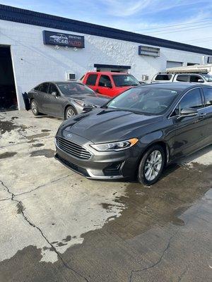 Here is the ford fusion brought back to life