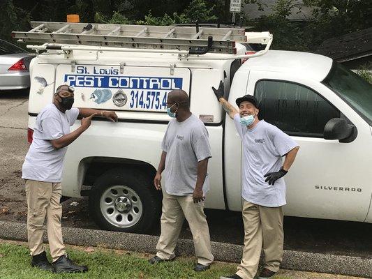 St Louis Pest Control Family. We appreciate your business.