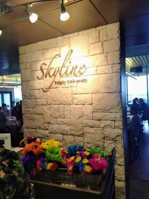 The Skyline Restaurant on the campus of Trinity University, San Antonio.