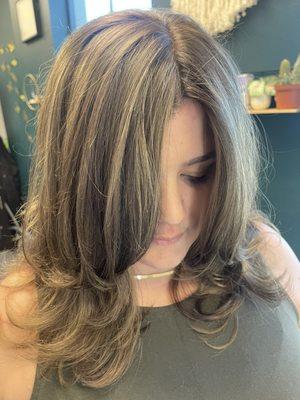 Bronde balayage