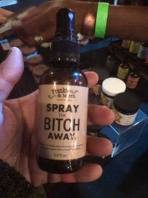 I spray n spray, but these bitches are still here!!  lol