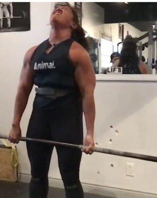 SPF Pro powerlifter, Anne Jayme