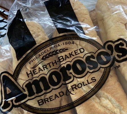 Amoroso's fresh buns flown in from Philly weekly