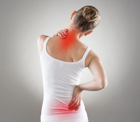 Neck pain? Get a free consultation today to see if our services are right for you.