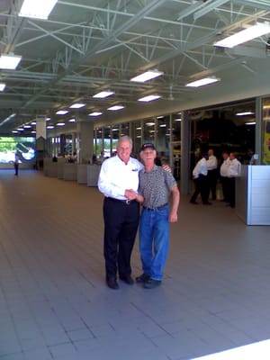 me and rick hendrick..