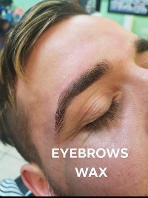 Wax Eyebrows $10 and up.