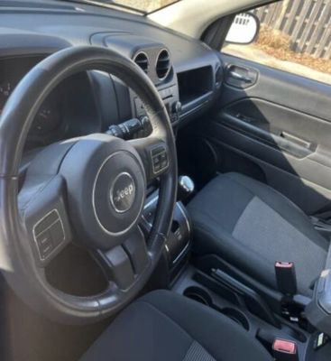 Great interior in this Jeep