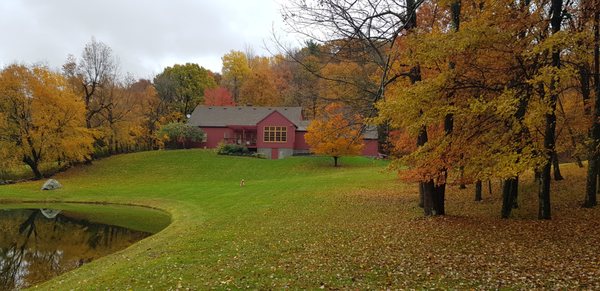 Bucolic settings throughout the Hudson valley. Period.