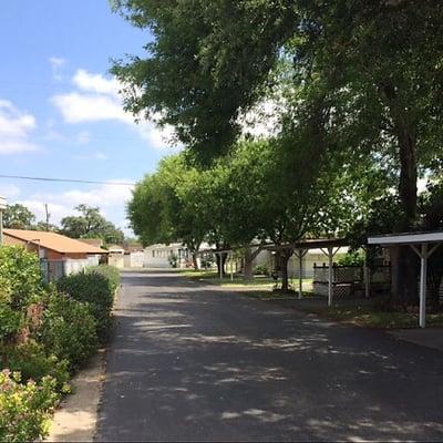 Paved streets and pads PLUS concrete patios on EVERY LOT!