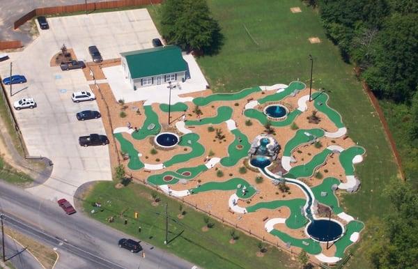 Outstanding miniature golf course