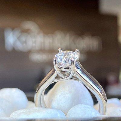 One of our favorite solitaires of all time! (Because she's the best of all time!)