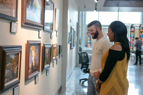 Gallery Views at Lost Pines Art Center