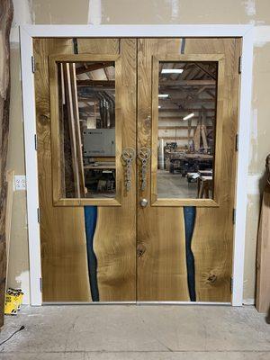 Catalpa shop doors