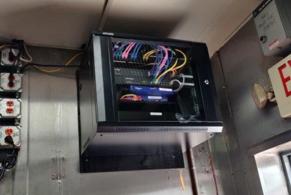 Network Installations
We specialize in large network infrastructure but we also set up small network closets and racks as well.