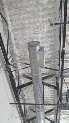 Therm/acoustic spray Insulation