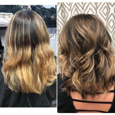 Before & after by Cheryl