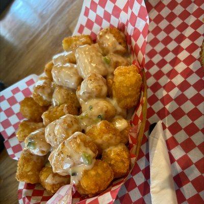 Those Queso tots!