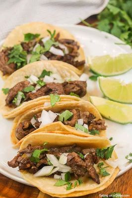 Street Taco Carne (steak) Tacos