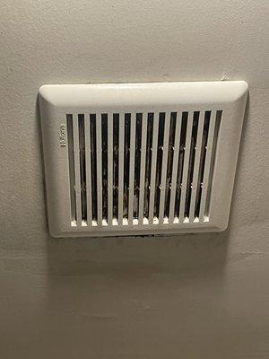 Clean air vent after pic