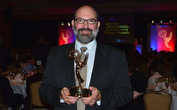 At 2012 with New England Emmy® award