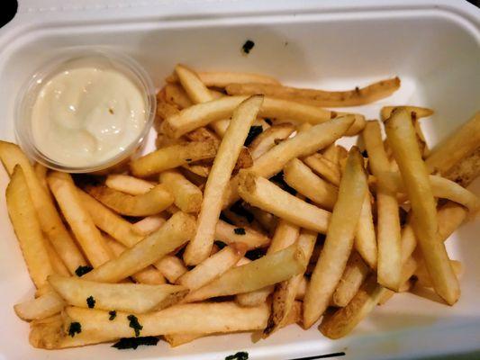 Hand Cut Fries with Malted Mayo, Prop Chicken menu