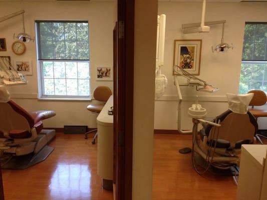 Clean and modern treatment rooms