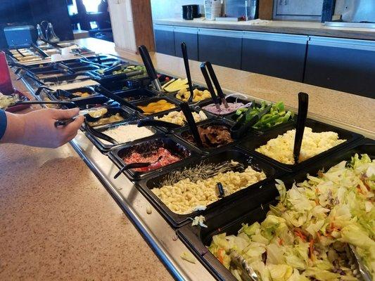 Salad bar.