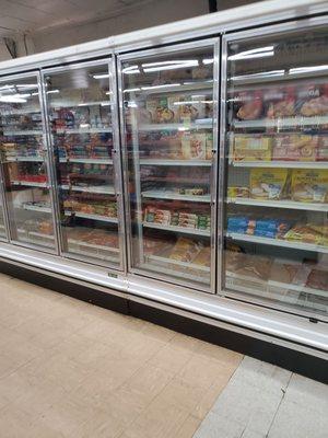 Frozen food selections