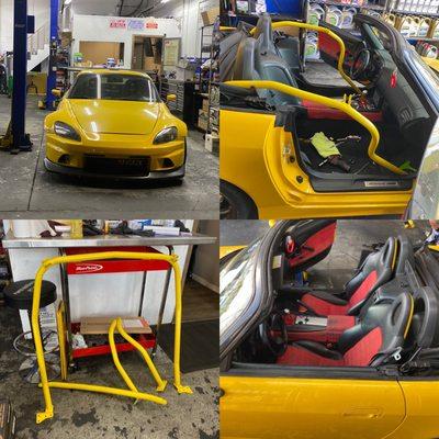 INSTALLING ROLL CAGE ON S2000