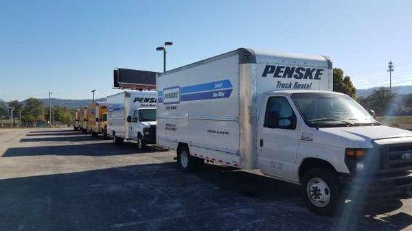 Penske truck rentals are also available at our location!