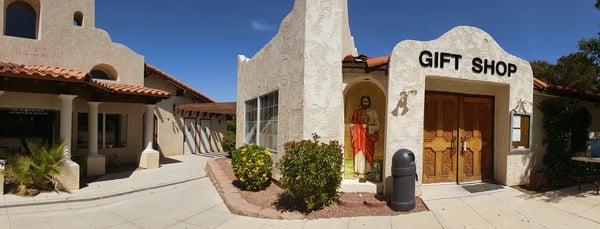 Gift shop and antique car museum