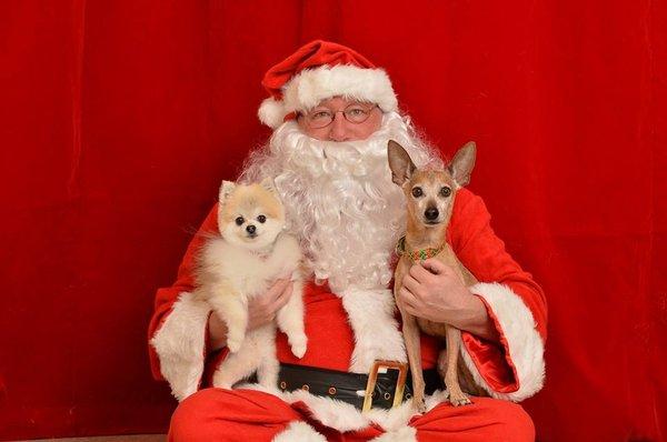 Photos with Santa!