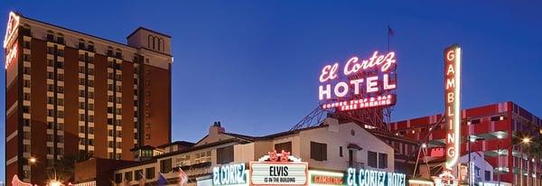 We are located inside the El Cortez Hotel & Casino on the 2nd Floor Tower.