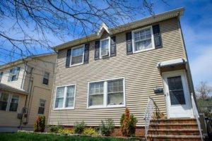 Siding: Double 4 Dutch Lap Vinyl Siding in Natural Clay color. We also painted the stucco to match the clay siding and matc