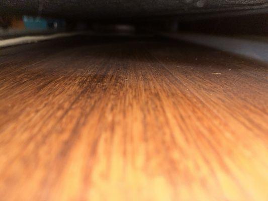 Underneath my sofa