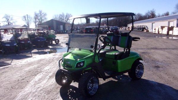 We offer custom golf cars!!!